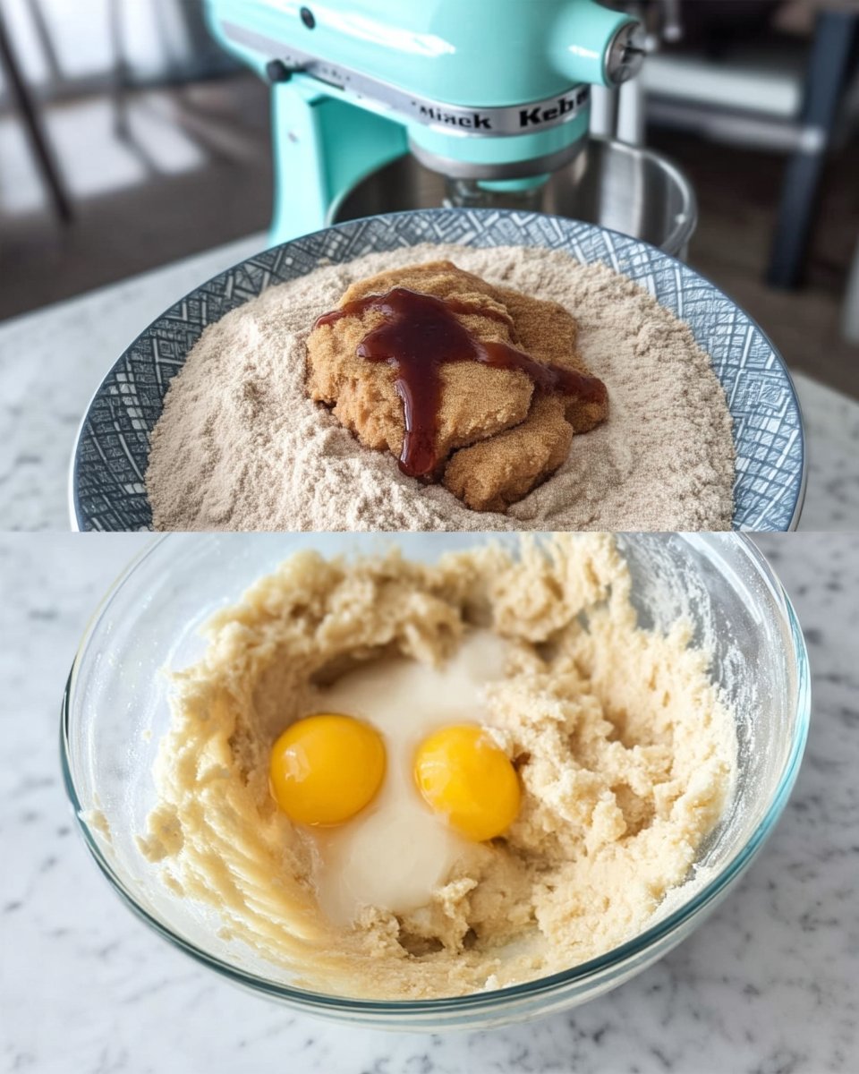 Baking keto cheesecake cookies on a parchment lined sheet