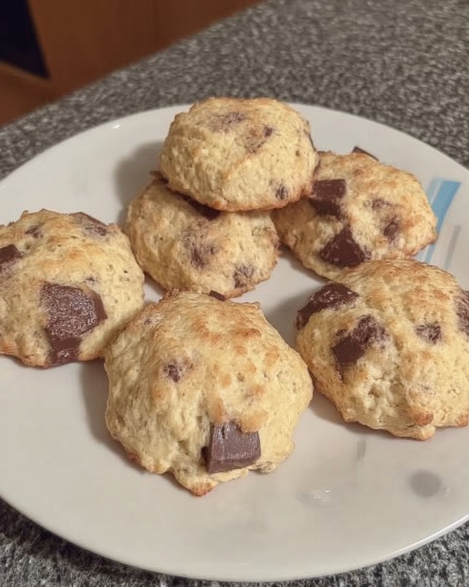 Scooping cookie dough mounds onto a parchment lined baking sheet