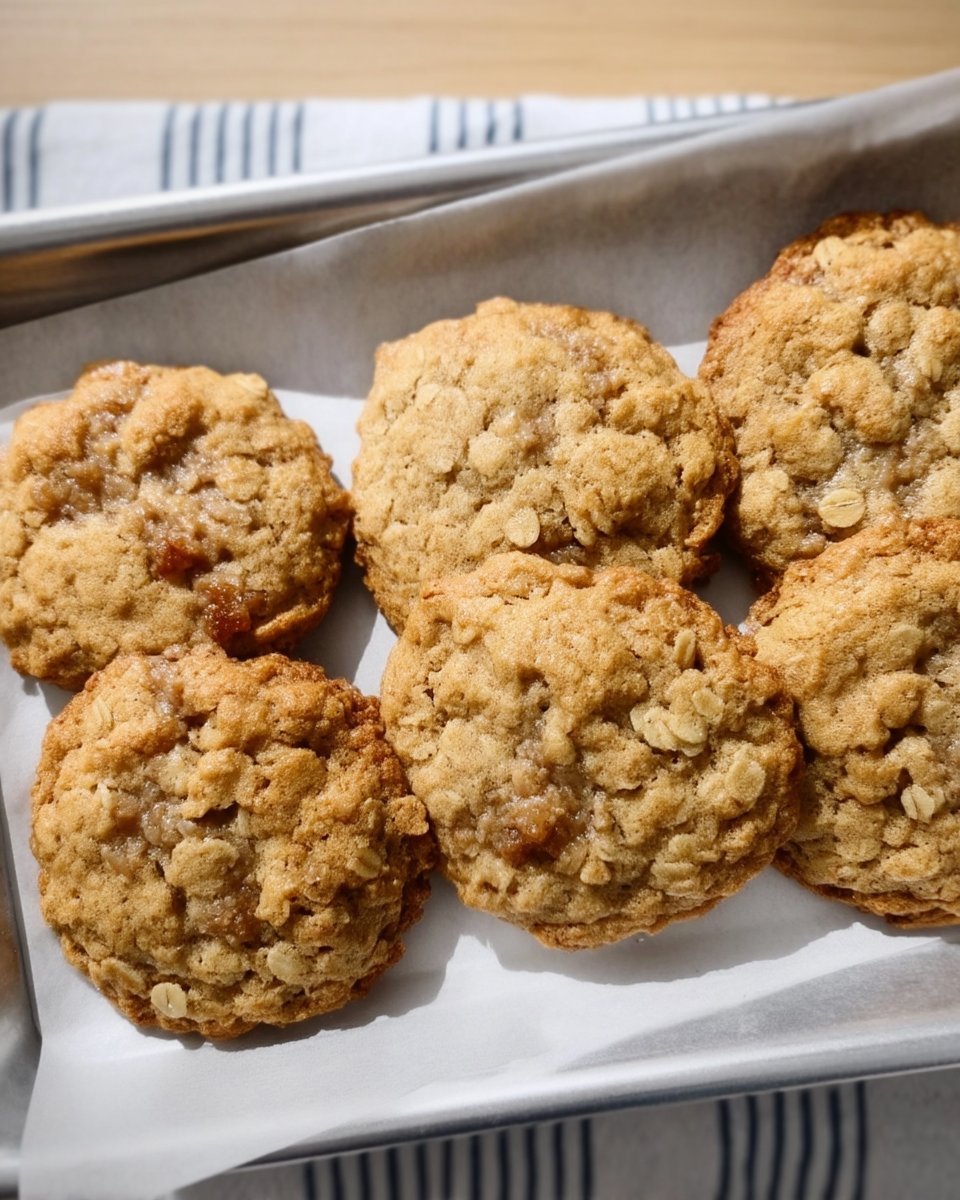 Cookie dough being scooped onto a baking sheet