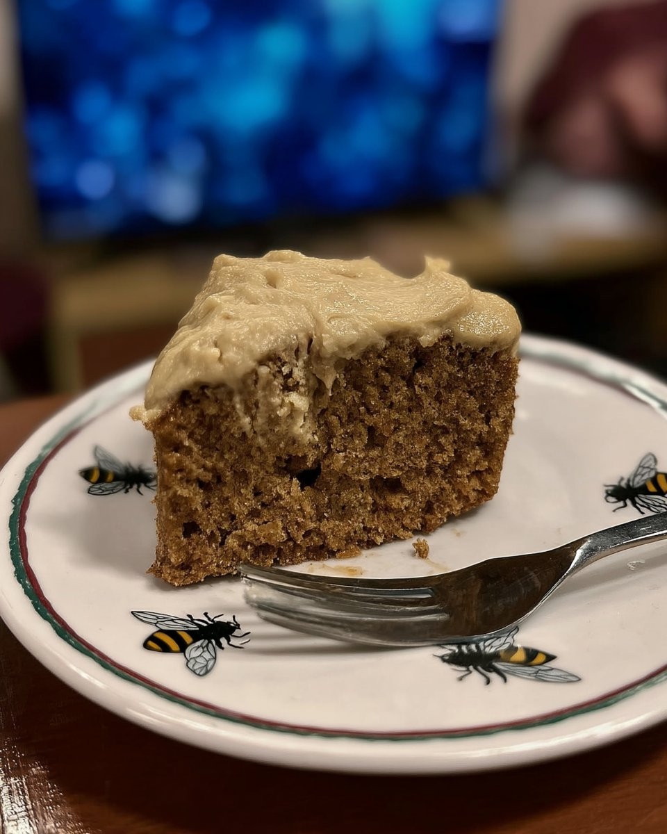 Thick gingerbread batter in a mixing bowl