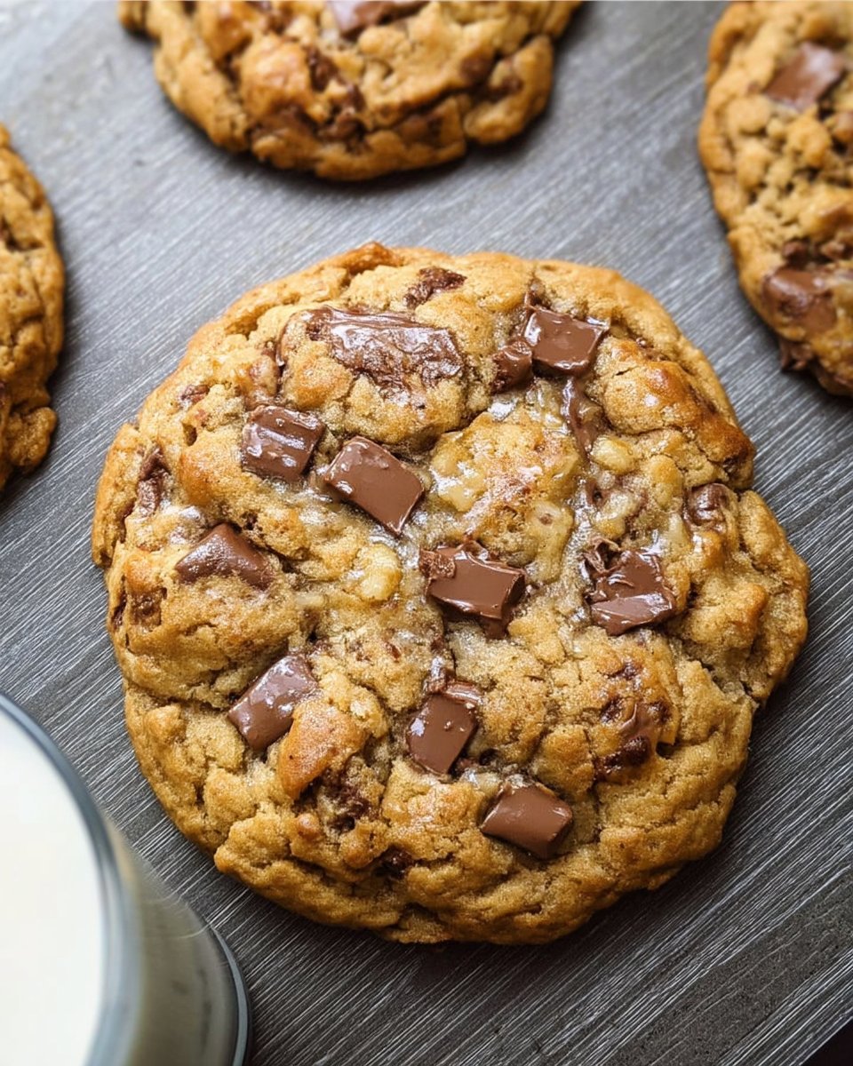 Easy drop chocolate chip cookies on a cooling rack