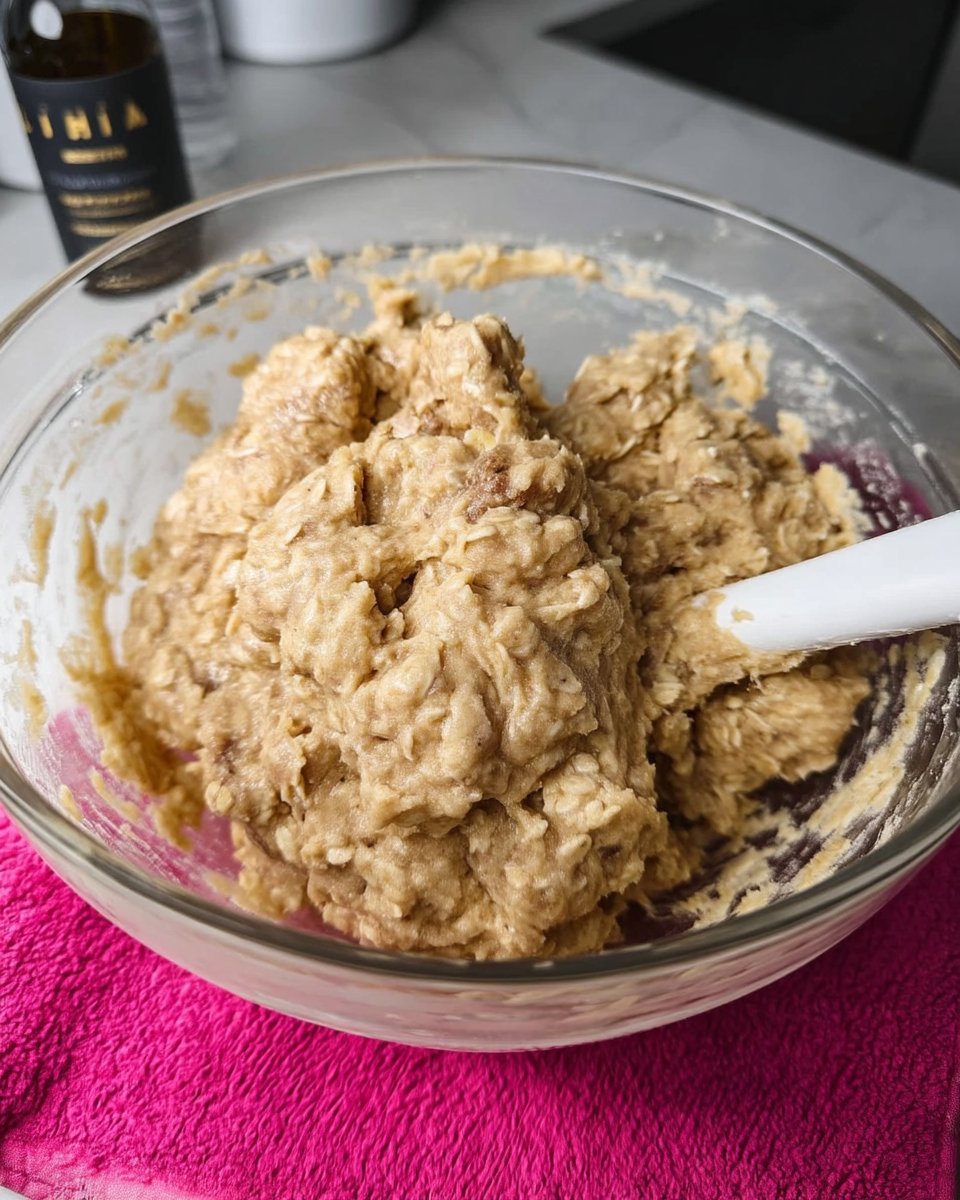 A hand using a cookie scoop to place rounded dough balls onto a parchment-lined sheet