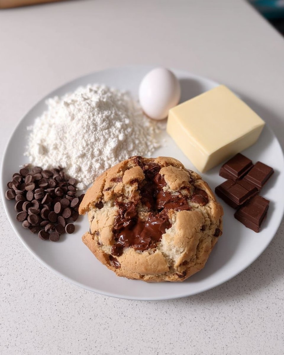 Ingredients for tahini cookies including sesame paste and brown sugar