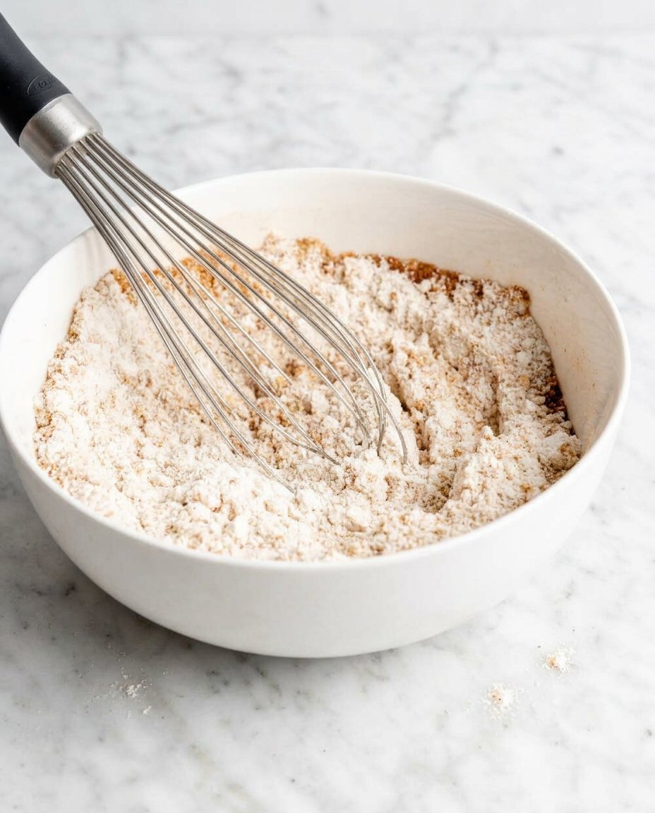 Soft sugar cookies baking on a parchment-lined sheet pan in the oven