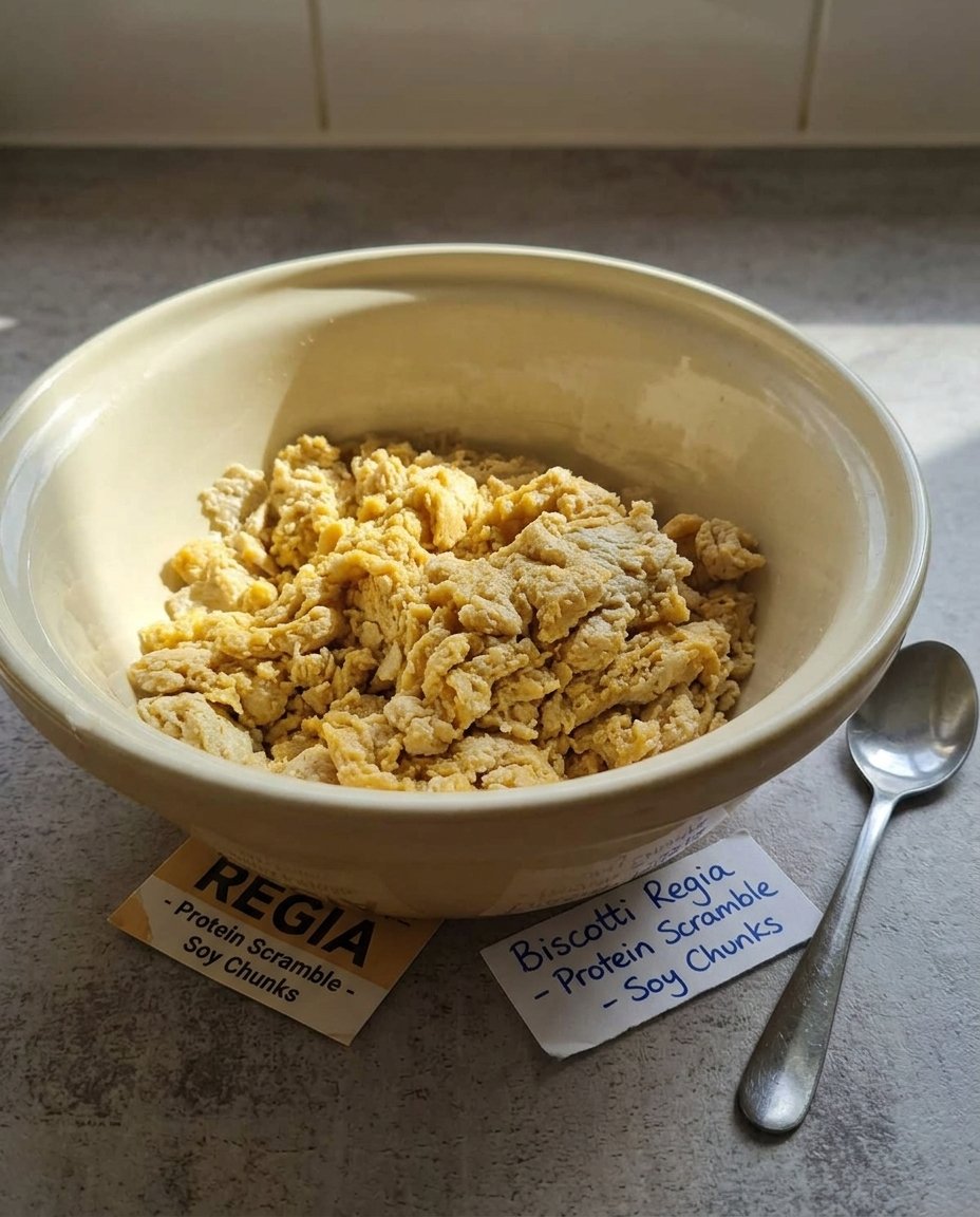 Hands shaping Biscotti Regia dough into logs on a floured surface.