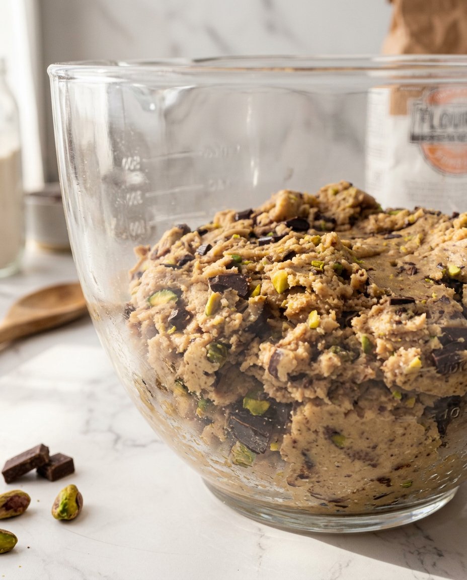 Browning butter in a light colored saucepan for cookie dough