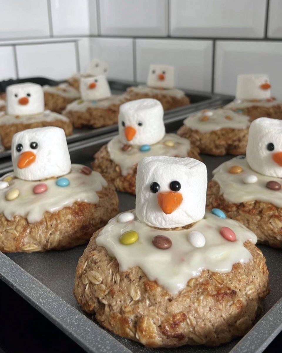 Decorated Christmas sugar cookies inside a vintage glass jar on a wooden counter