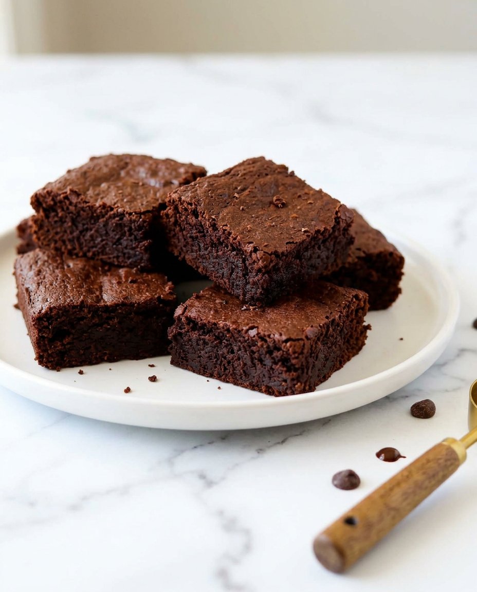Simple pantry ingredients including butter, espresso, and chocolate chips.