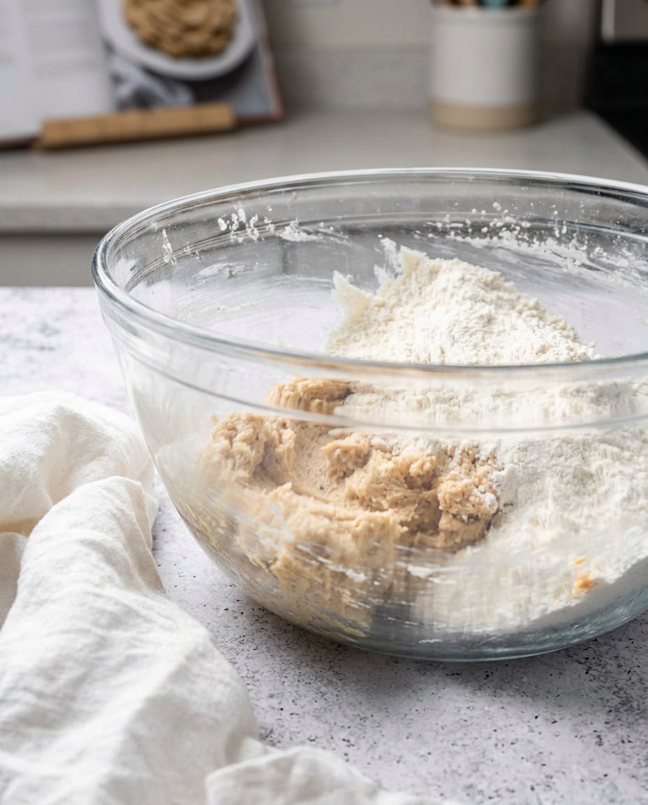 Ingredients for soft lofthouse copycat cookies including sour cream and cornstarch