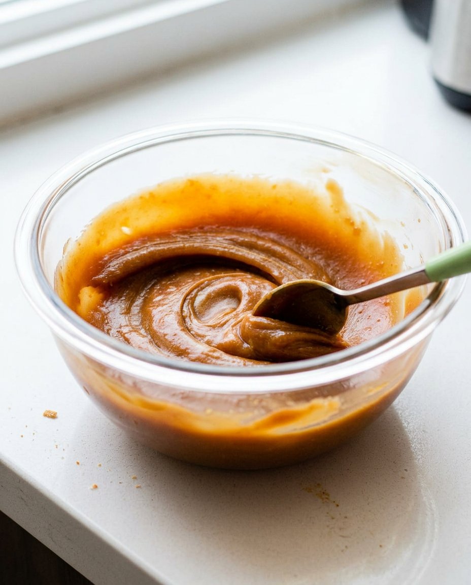 Bowls of flour sugar miso and butter for making heritage cookies