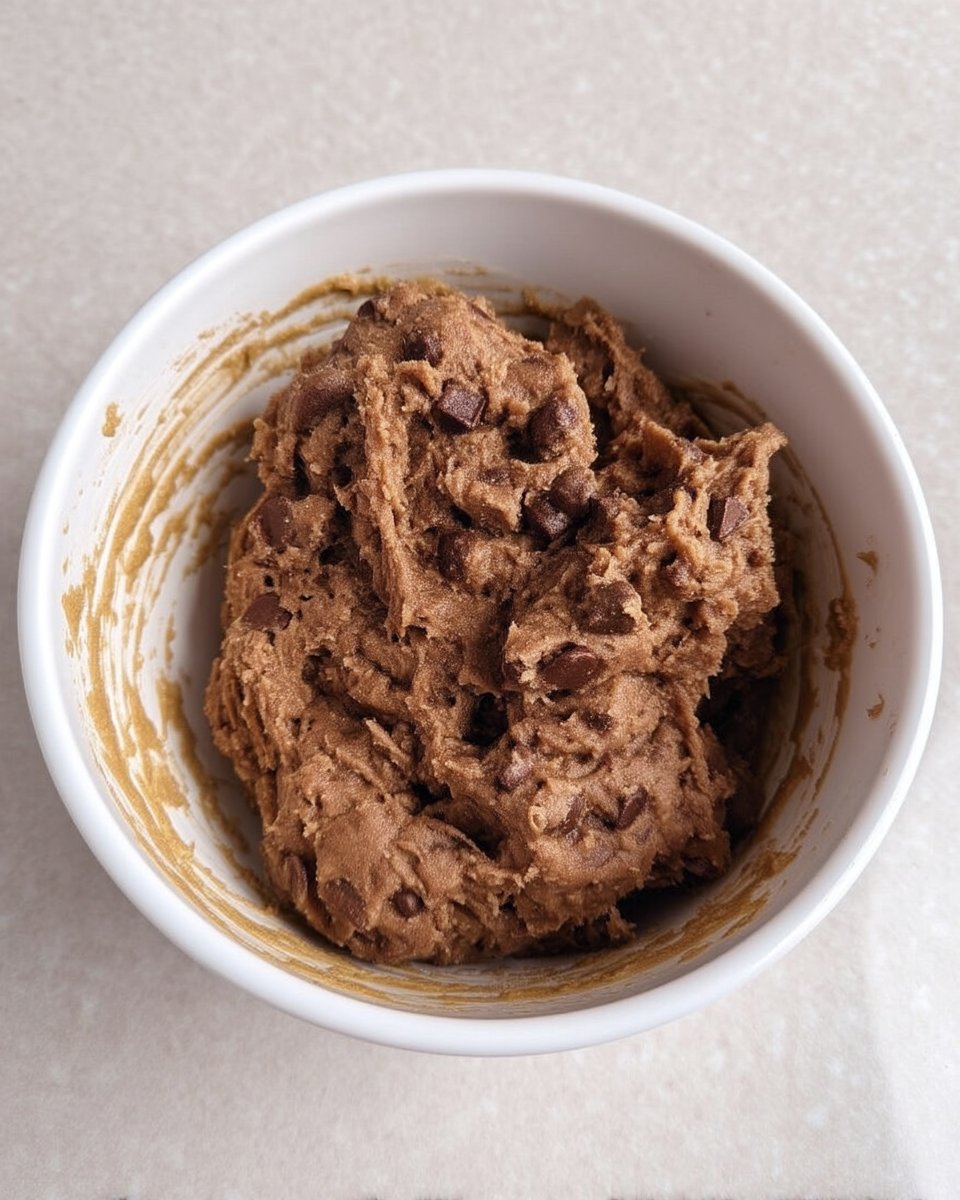 Chocolate syrup boiling in a saucepan for no bake cookies
