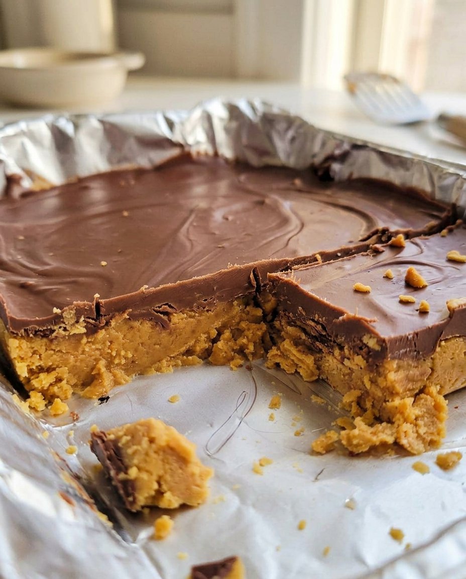 A glass cookie jar filled with peanut butter no bake cookies