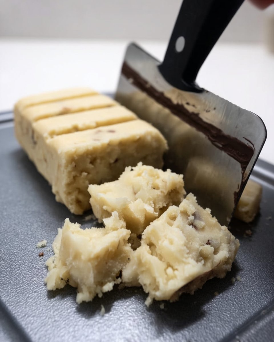 Ingredients like butter, flour, and sugar on a rustic wooden table