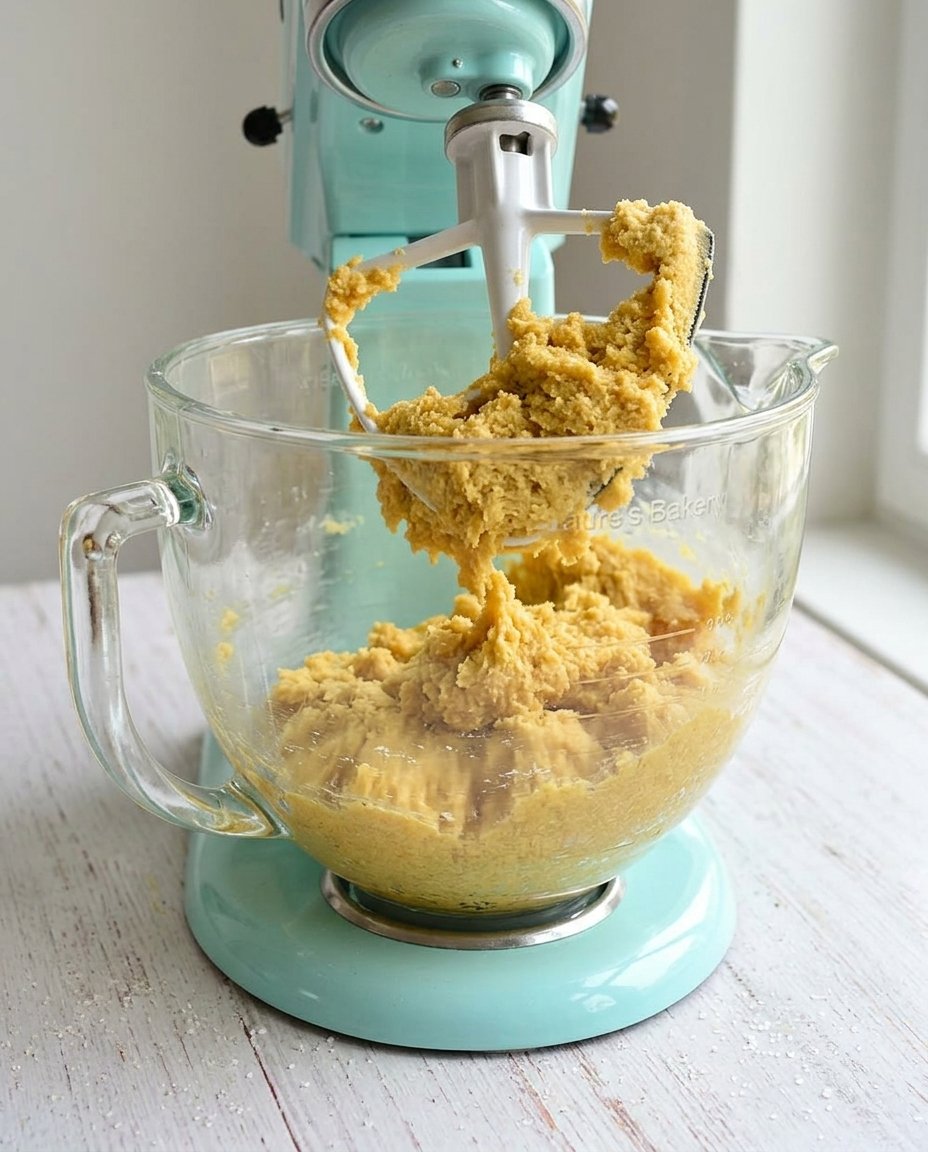 Simple ingredients for sandkuchen cookies laid out on a counter