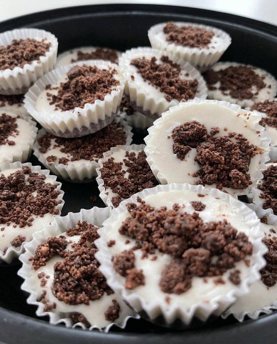 Keto fat bomb cookies served on a vintage porcelain plate