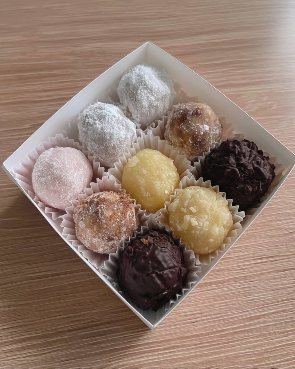 Snowball cookies stored in a glass cookie jar to keep them fresh