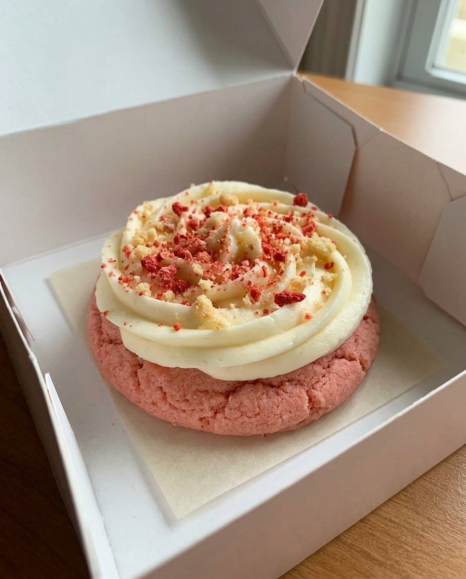 A plate of cookies next to a glass of cold milk on a rustic wooden table.