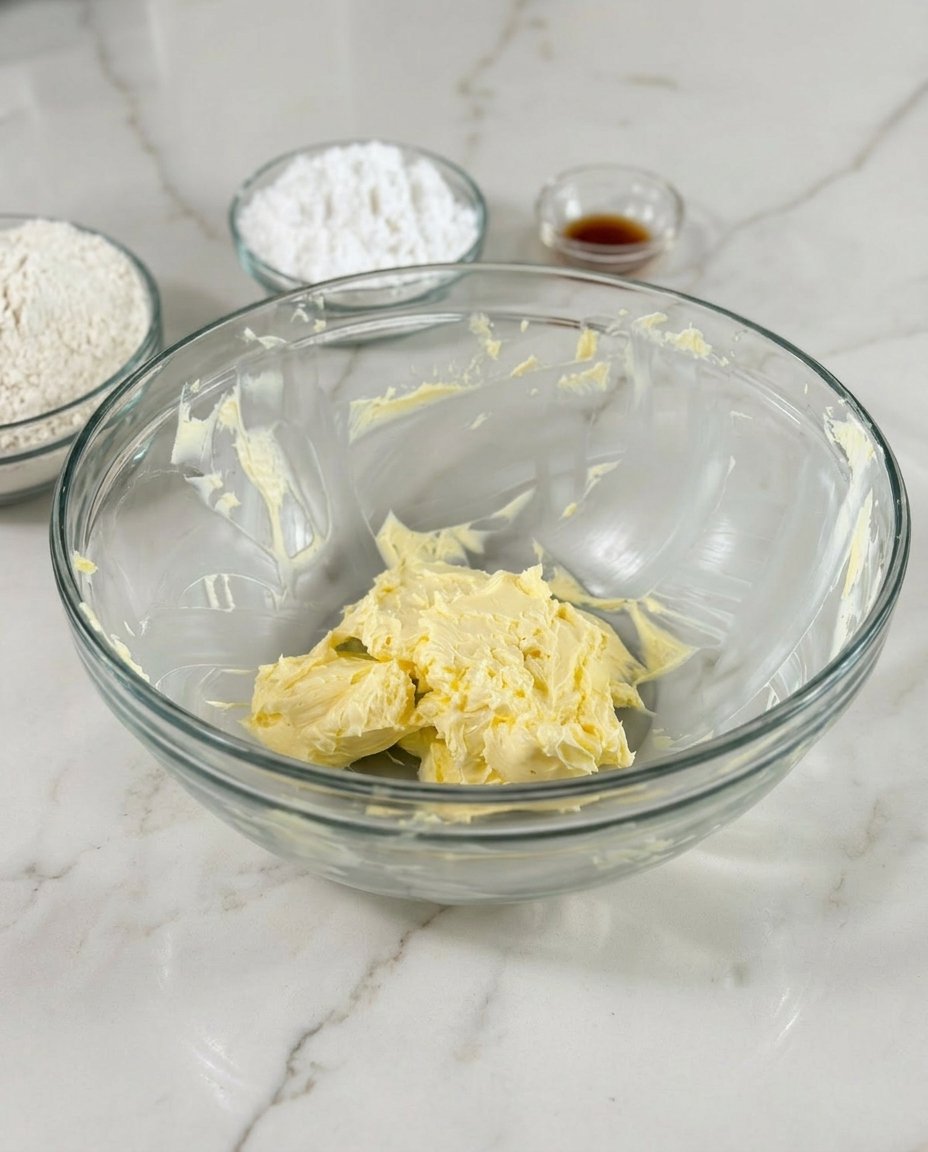 A collection of simple baking ingredients including oats, butter, and molasses.