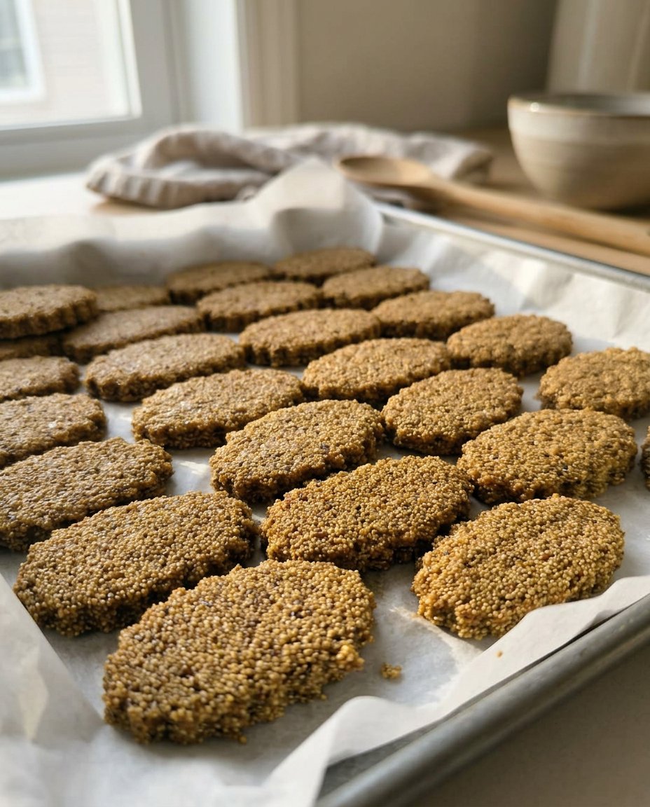 Golden brown butter cookies stacked neatly on a white plate