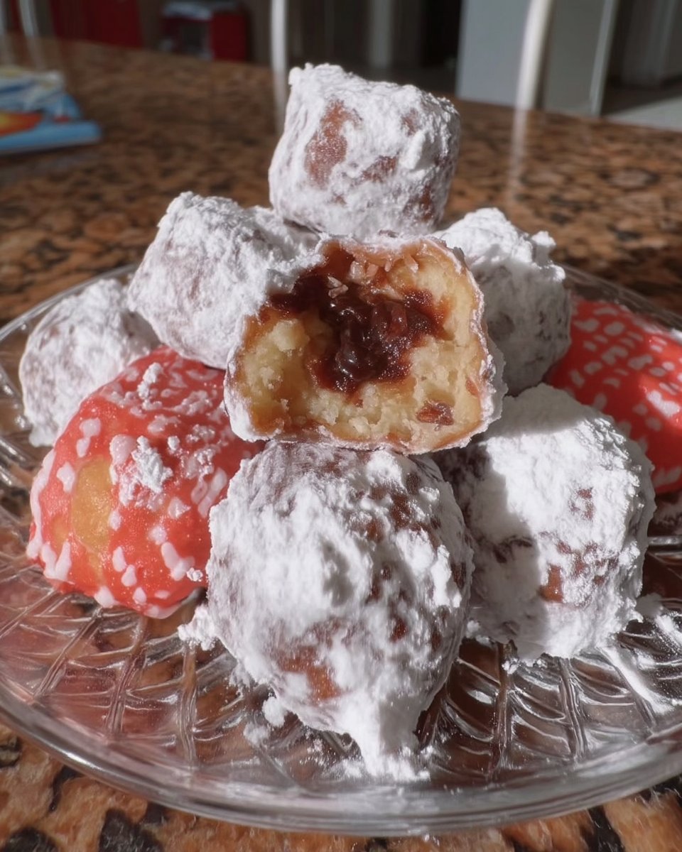 Old-fashioned Amygdalota cookies cooling on a wire rack in a sunlit kitchen