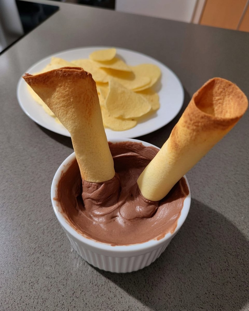 Thin golden tuile cookies curved on a cooling rack