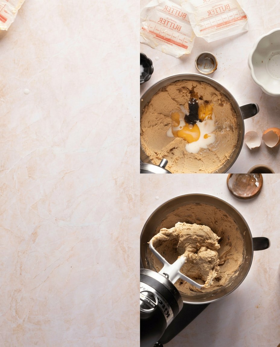 Perfectly round brown sugar cookie dough balls rolled in white sugar on a baking sheet